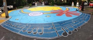 Freshly Painted Community Crossing