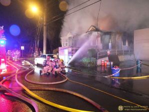 Fighting fire on Tillamook