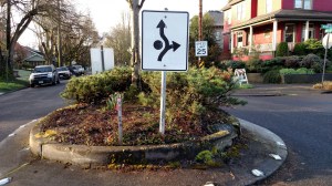 7th Avenue Traffic Calming Island