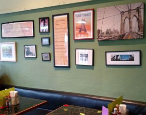 Interior of Bridges Cafe